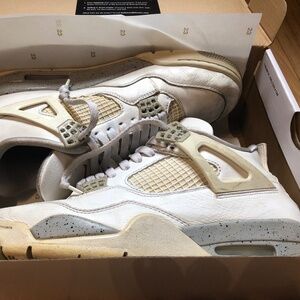 Nike Air Jordan 4 Size 10 White Oreo (CT8527-100)